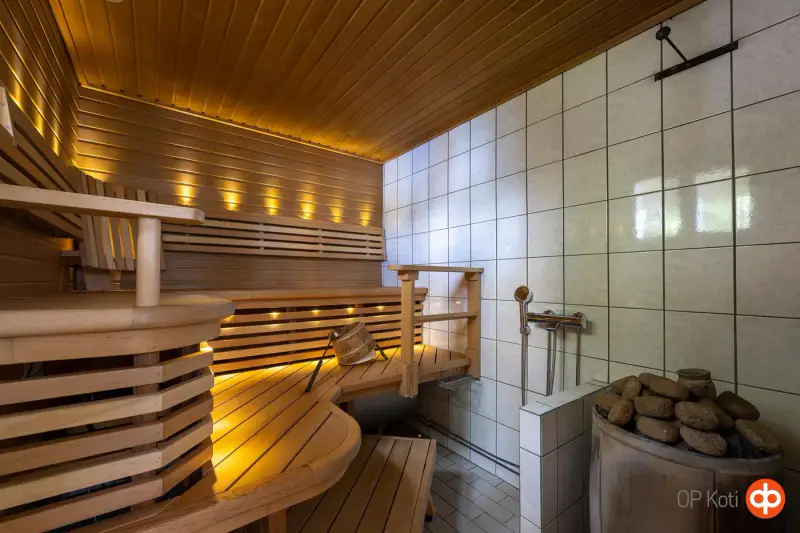 Chalet 2001 (52 m²) + sauna à fumée, deux propriétés de 2,87 ha avec rive privée sur le Siikjärvi — Somerniemi, Somero — 12
