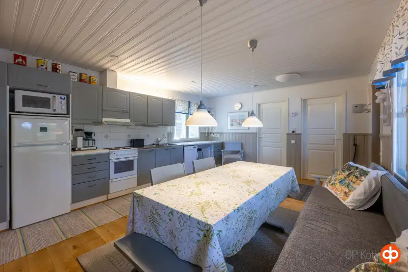 Chalet 2001 (52 m²) + sauna à fumée, deux propriétés de 2,87 ha avec rive privée sur le Siikjärvi — Somerniemi, Somero — 9