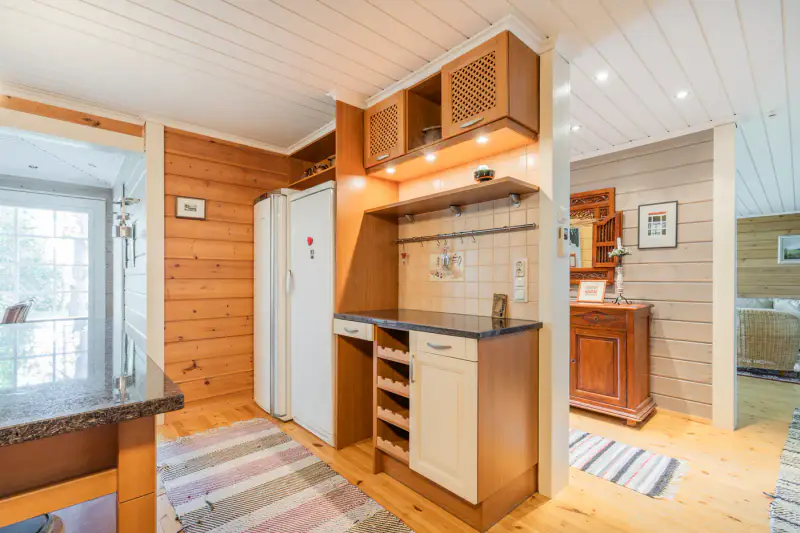 Maison/chalet 129 m² + rantasauna, 60 m rive Pirttijärvi — Vuokatti — 2