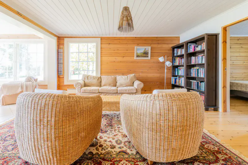 Maison/chalet 129 m² + rantasauna, 60 m rive Pirttijärvi — Vuokatti — 14