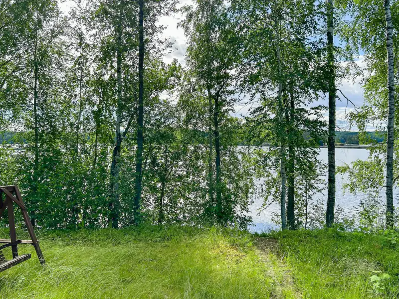 Mökki ~22 m² (1989) + aitta, rive sud Kulkemusjärvi, ~6,29 ha — Sulkava — 15