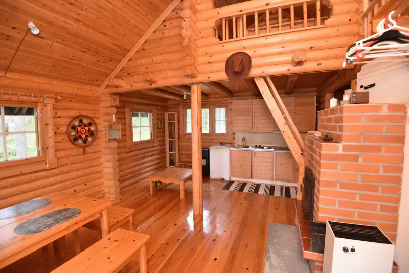 Chalet en rondins Kontio 1996 avec sauna, 75 m de rive privée sur le Kylälampi — Alajärvi, Suomussalmi — 9