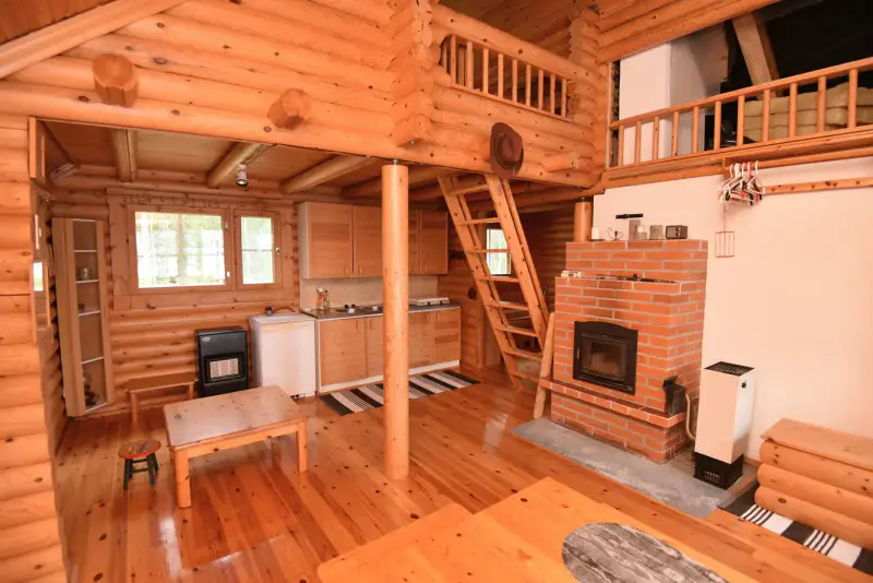 Chalet en rondins Kontio 1996 avec sauna, 75 m de rive privée sur le Kylälampi — Alajärvi, Suomussalmi — 10