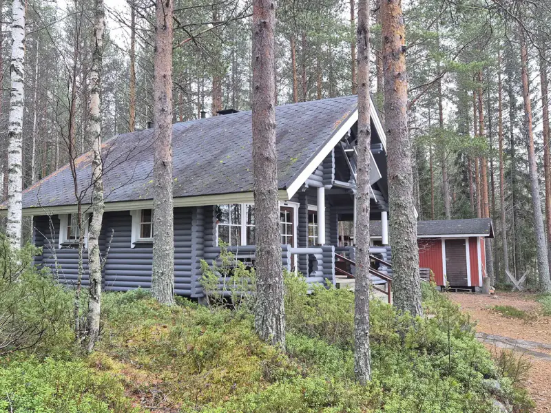 Chalet en rondins Kontio 1996 avec sauna, 75 m de rive privée sur le Kylälampi — Alajärvi, Suomussalmi — 3