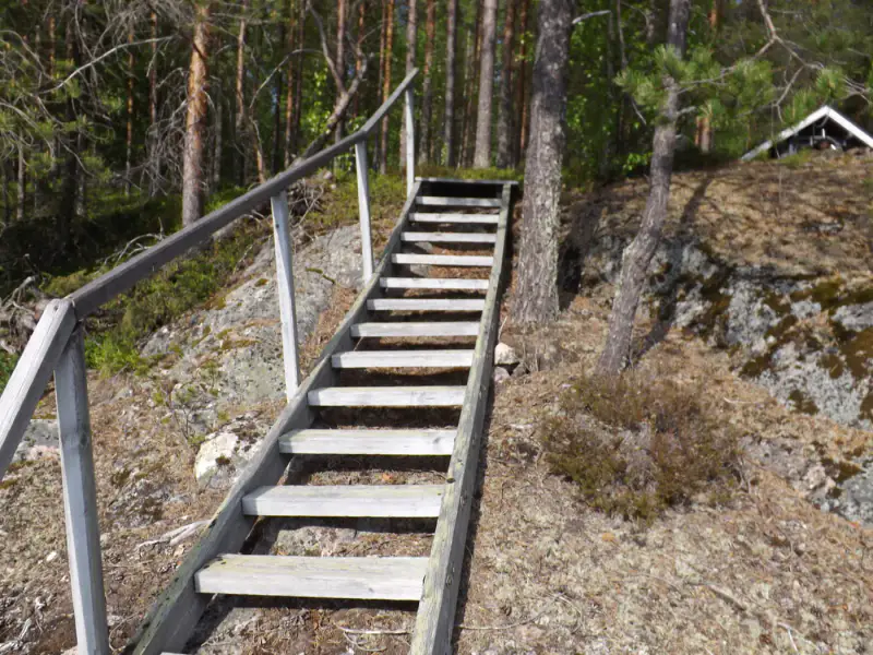 Chalet en rondins Kontio 1996 avec sauna, 75 m de rive privée sur le Kylälampi — Alajärvi, Suomussalmi — 5