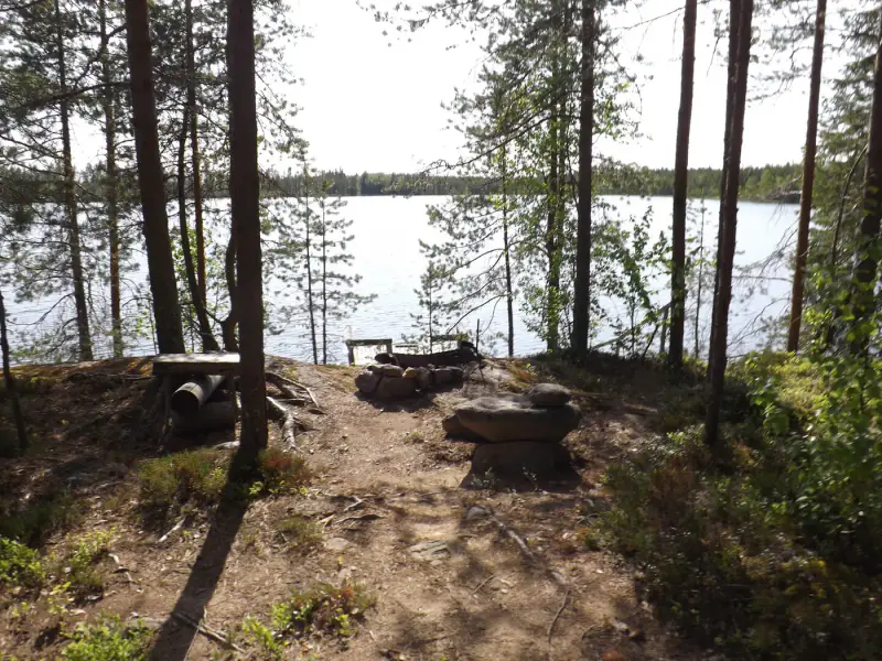 Chalet en rondins Kontio 1996 avec sauna, 75 m de rive privée sur le Kylälampi — Alajärvi, Suomussalmi — 4