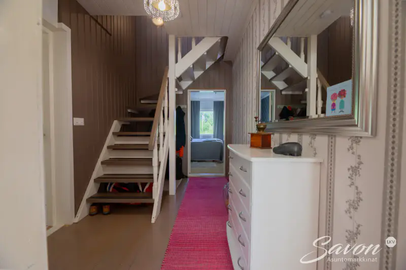 Maison ~150 m² (1930) + sauna, 6,08 ha (~208 m rive), Särkinen — Lempyy / Suonenjoki — 14