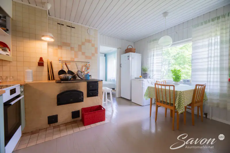 Maison ~150 m² (1930) + sauna, 6,08 ha (~208 m rive), Särkinen — Lempyy / Suonenjoki — 3