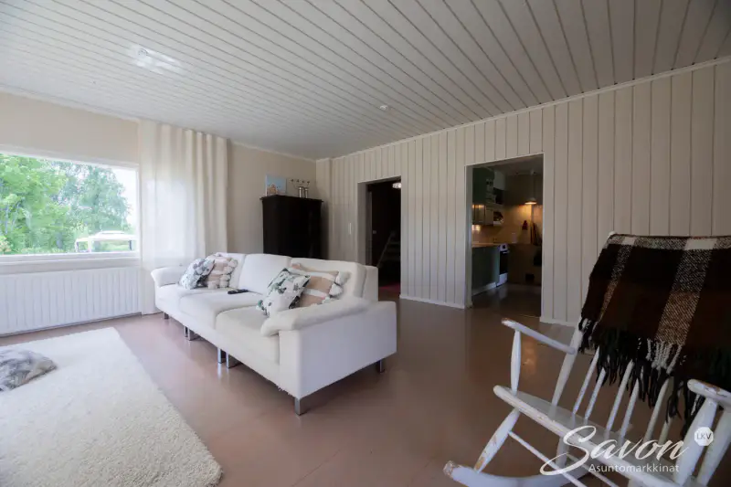Maison ~150 m² (1930) + sauna, 6,08 ha (~208 m rive), Särkinen — Lempyy / Suonenjoki — 7