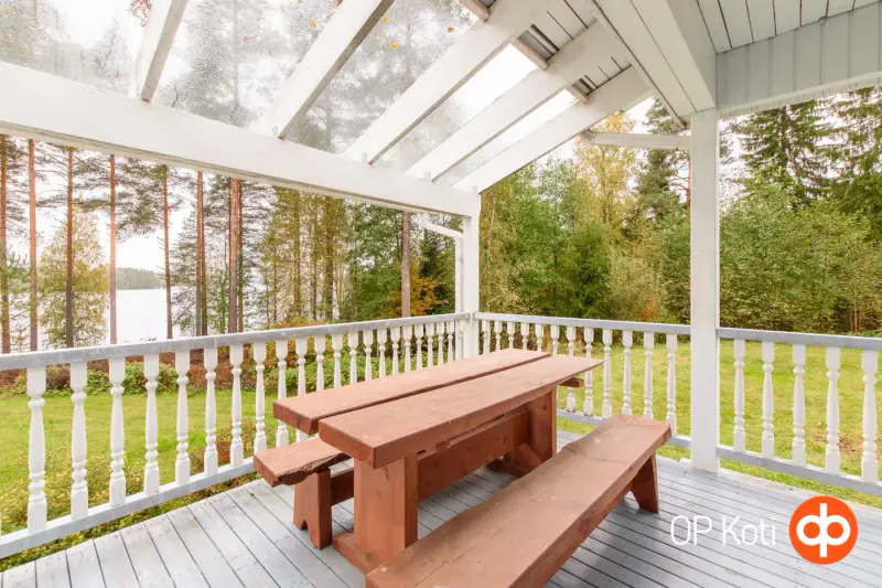 Maison 132 m² (1997/98) + sauna, 8 600 m² et rive ouest sur le Saittajärvi — Lempyy / Suonenjoki — 5