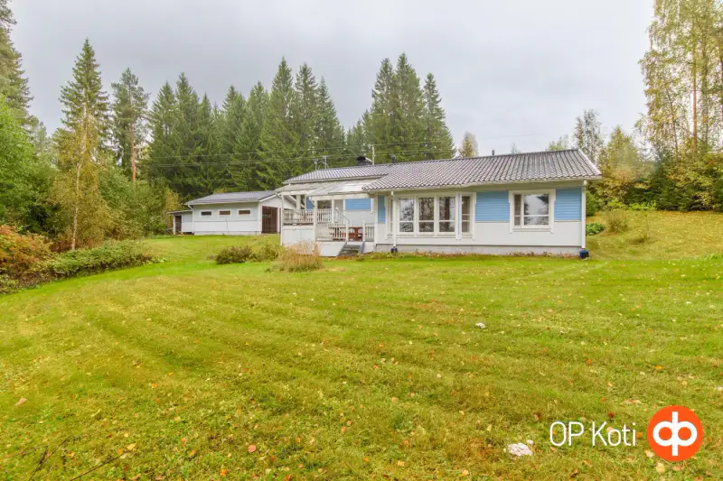 Maison 132 m² (1997/98) + sauna, 8 600 m² et rive ouest sur le Saittajärvi — Lempyy / Suonenjoki — 16