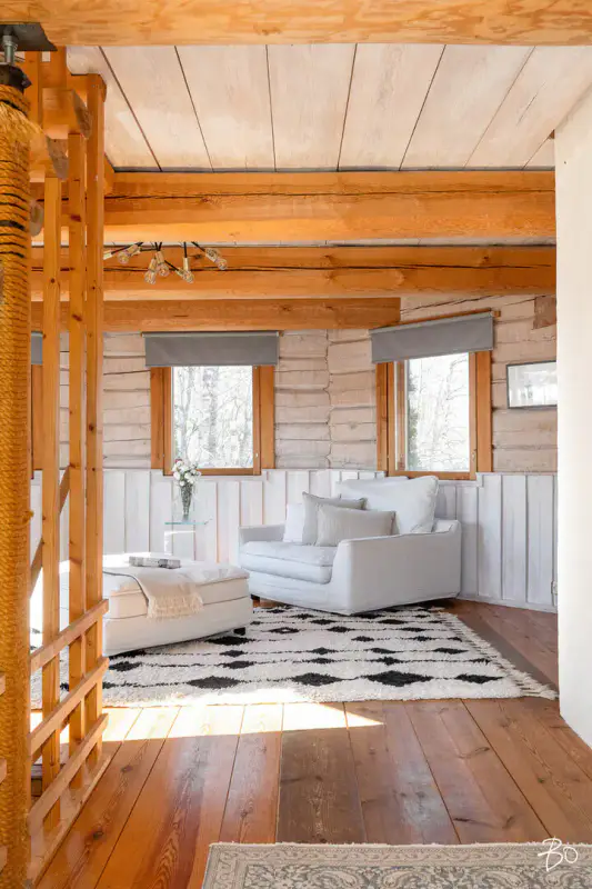 Hirsihuvila ~120 m² (2002) + sauna, 4 788 m², Ala-Vehkajärvi→Päijänne — Skinnarila / Sysmä — 10