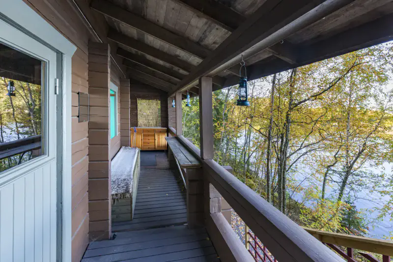 Cabane de pêche au bord du Päijänne : sauna de rive + cabane en rondins, ~1 ha et ~50 m de rive privée — Rapala / Sysmä — 13