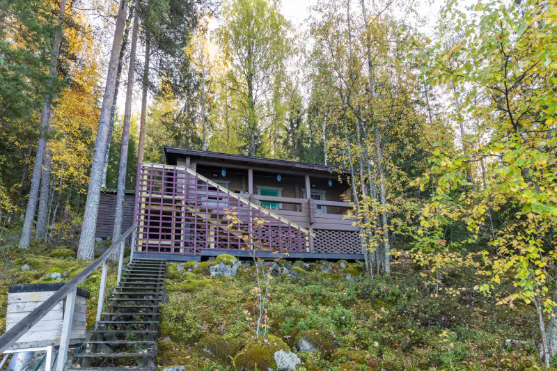 Cabane de pêche au bord du Päijänne : sauna de rive + cabane en rondins, ~1 ha et ~50 m de rive privée — Rapala / Sysmä — 7