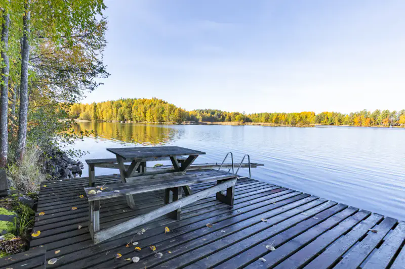 Cabane de pêche au bord du Päijänne : sauna de rive + cabane en rondins, ~1 ha et ~50 m de rive privée — Rapala / Sysmä — 5