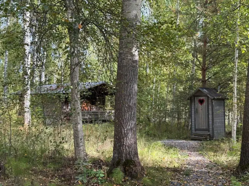 Petit mökki ~20 m² + 2 aittas et sauna à bois, 3 620 m² rive Päijänne — Suopelto / Sysmä — 11