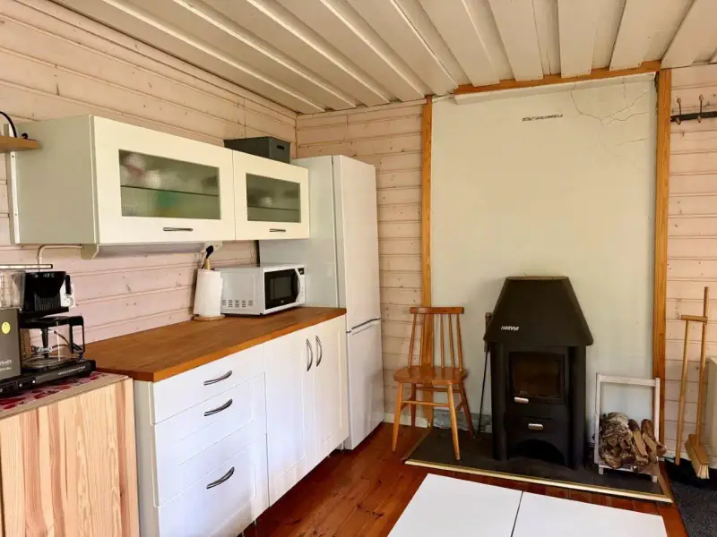 Petit mökki ~20 m² + 2 aittas et sauna à bois, 3 620 m² rive Päijänne — Suopelto / Sysmä — 16