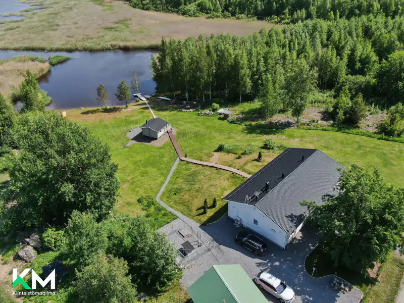 Maison de vacances 2021 (~116 m²) habitable à l’année, sauna vue lac, ~50 m de rive sur l’Ylä-Vehkajärvi — Sysmä — 4