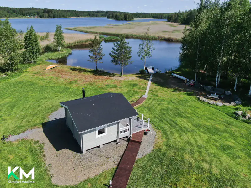 Maison moderne 2021, 116,5 m², rive privée Ylä-Vehkajärvi (~50 m), 1,21 ha — Suurikylä (Sysmä) — 8