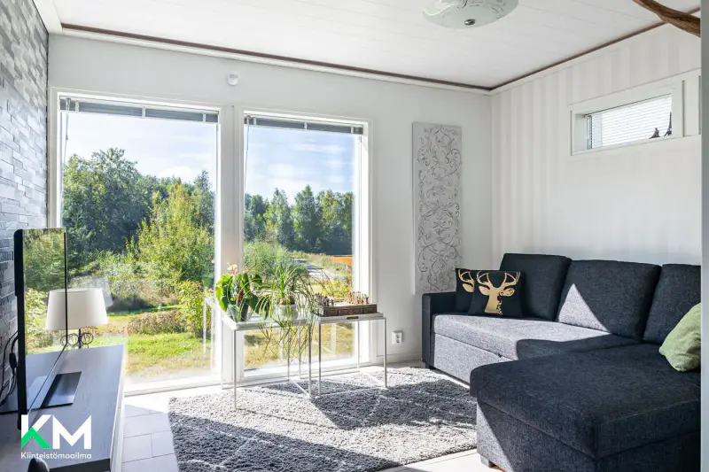 Maison moderne 2021, 116,5 m², rive privée Ylä-Vehkajärvi (~50 m), 1,21 ha — Suurikylä (Sysmä) — 11