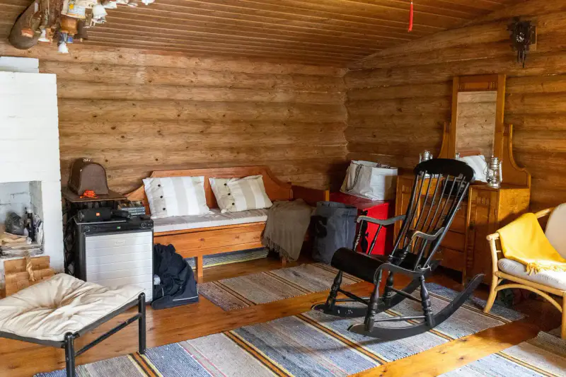 Chalet en rondins ~40 m² (1976) sur île du Grand Saimaa + sauna de rive, 2 000 m² — Suuri-Riehkiö / Taipalsaari — 7