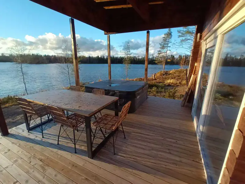 Complexe hébergement 1986 + île, ~3,3 ha rive, bonne plage — Jokijärvi / Taivalkoski — 3