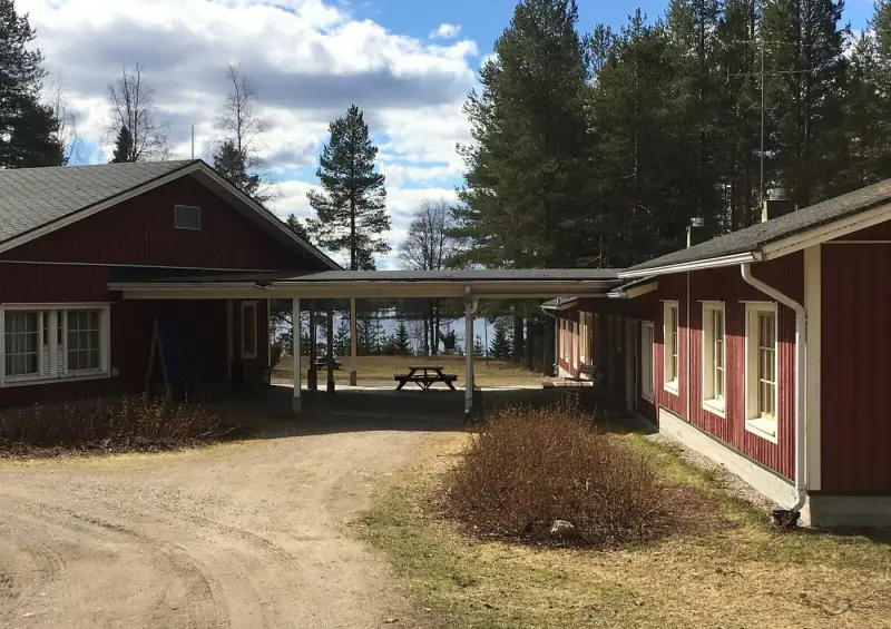 Complexe hébergement 1986 + île, ~3,3 ha rive, bonne plage — Jokijärvi / Taivalkoski — 6
