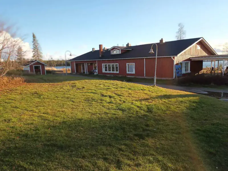 Complexe hébergement 1986 + île, ~3,3 ha rive, bonne plage — Jokijärvi / Taivalkoski — 4