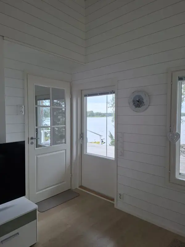 Mökki 53 m² rénové 2018-22, Rasvanki ~100 m rive, 15 320 m² — Kuivaniemi / Tervo — 12
