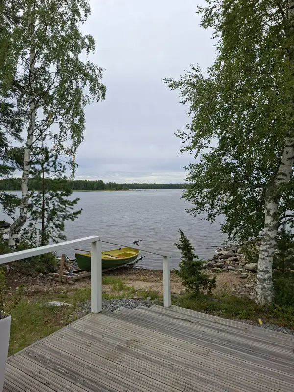 Mökki 53 m² rénové 2018-22, Rasvanki ~100 m rive, 15 320 m² — Kuivaniemi / Tervo — 18