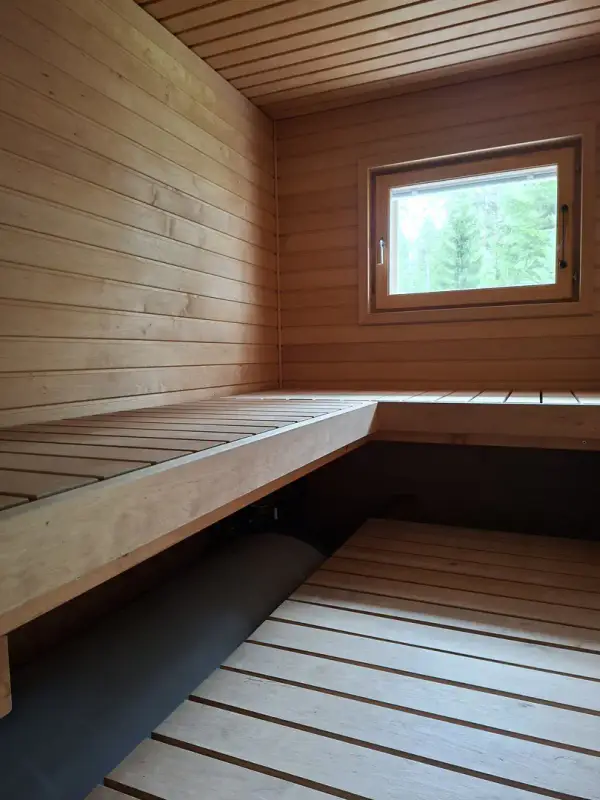 Mökki 53 m² rénové 2018-22, Rasvanki ~100 m rive, 15 320 m² — Kuivaniemi / Tervo — 14