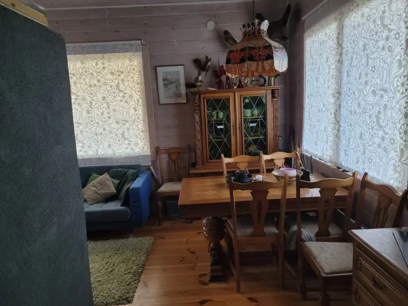 Maison/mökki ~96 m² (1985) + rantasauna récente, 6 880 m² et ~100 m de rive — Tallusjärvi / Tervo — 7