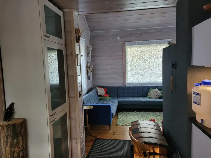 Maison/mökki ~96 m² (1985) + rantasauna récente, 6 880 m² et ~100 m de rive — Tallusjärvi / Tervo — 13