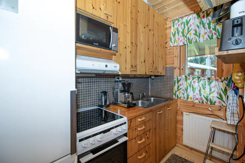 Mökki ~45 m² (1990) + sauna, rive Hoikanlampi (étang), 4 370 m² — Tuusjärvi — 3