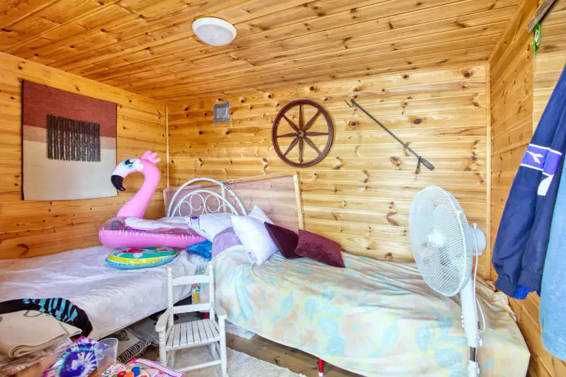 Mökki rondins ~25 m² (1994) + pihasauna, 3 390 m², Iso-Kankainen — Tuusniemi — 14