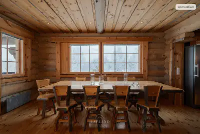 Chalet kelohirsi ~199 m² (2015) + sauna, 5 150 m², Teno — Nuorgam / Utsjoki — 1