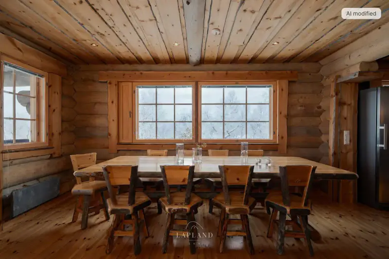 Chalet kelohirsi ~199 m² (2015) + sauna, 5 150 m², Teno — Nuorgam / Utsjoki — 1