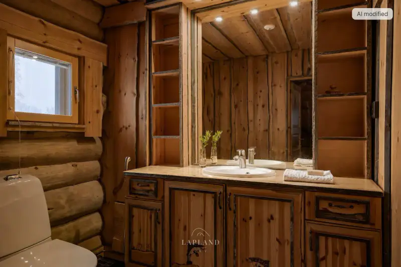 Chalet kelohirsi ~199 m² (2015) + sauna, 5 150 m², Teno — Nuorgam / Utsjoki — 12