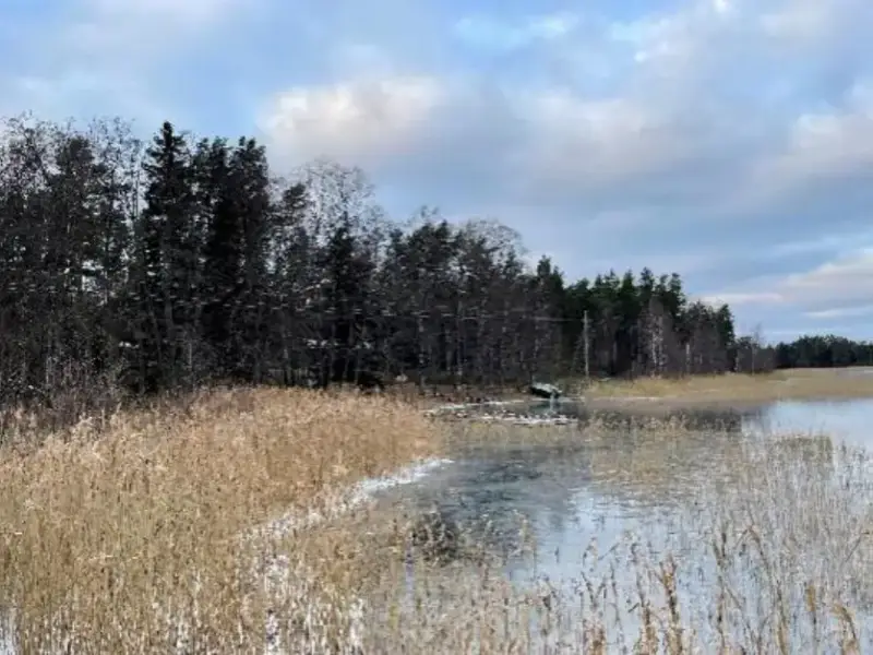 Ancien camping en bord de mer avec 12 mökkis et 60 emplacements, île de Lepäinen — 1