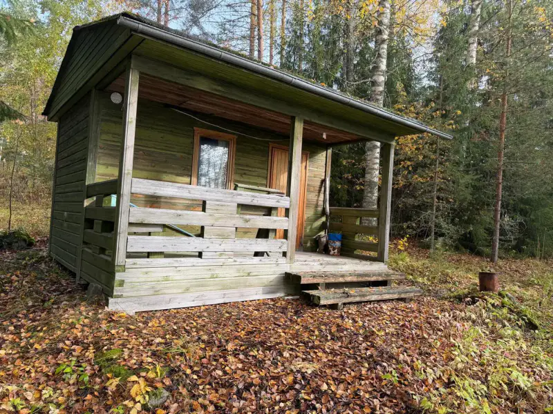 Petit mökki ~25 m² (1968) + sauna de rive à bois, 2 790 m² et 40 m de rive privée sur l’Immolanjärvi — Akonlahti / Varkaus — 7