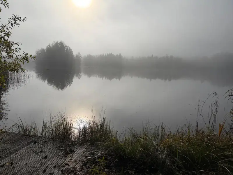 Petit mökki ~25 m² (1968) + sauna de rive à bois, 2 790 m² et 40 m de rive privée sur l’Immolanjärvi — Akonlahti / Varkaus — 6