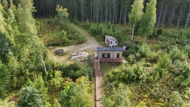 Petit saunamökki Äimisvesi (Saimaa) — Varkaus, ~20 m², 5 700 m², 90 m rive sable — 18