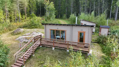 Petit saunamökki Äimisvesi (Saimaa) — Varkaus, ~20 m², 5 700 m², 90 m rive sable — 1