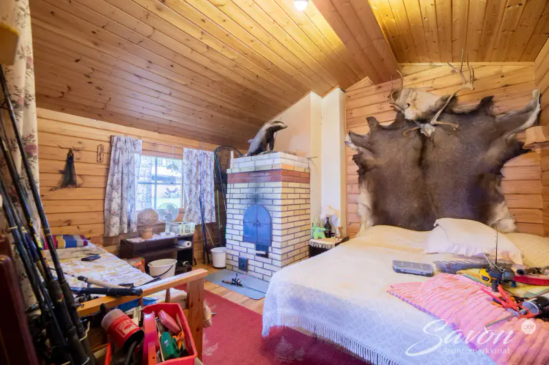 Maison Sasmo ~113 m² (1985) + sauna, 3 200 m², Komminselkä / Likolahti — Puurtila / Varkaus — 12
