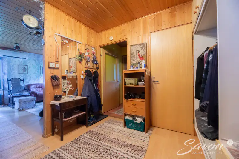Maison Sasmo ~113 m² (1985) + sauna, 3 200 m², Komminselkä / Likolahti — Puurtila / Varkaus — 17