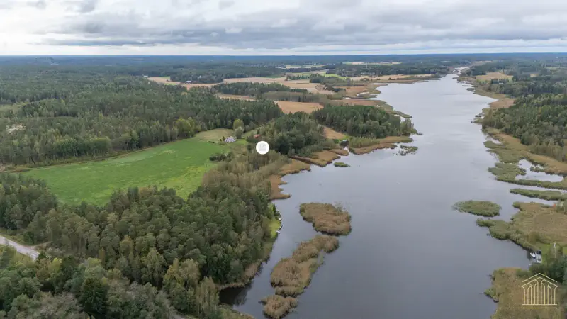 Terrain mer ~4 000 m² (~50 m rive), määräala — Vehmaa / Taivassalo — 1