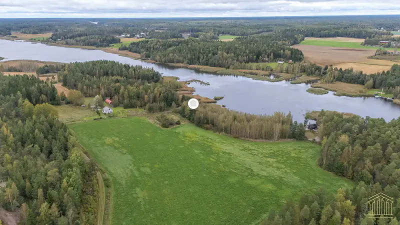 Terrain mer ~4 000 m² (~50 m rive), määräala — Vehmaa / Taivassalo — 13