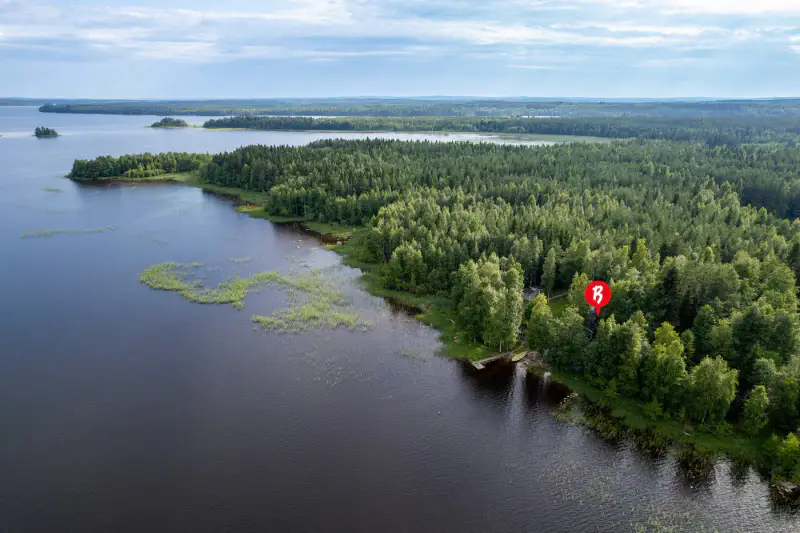 Chalet en rondins 64 m² (1984), rantasauna et ponton, 2 454 m² et rive privée sur le Keitele — Keitelepohja / Viitasaari — 7