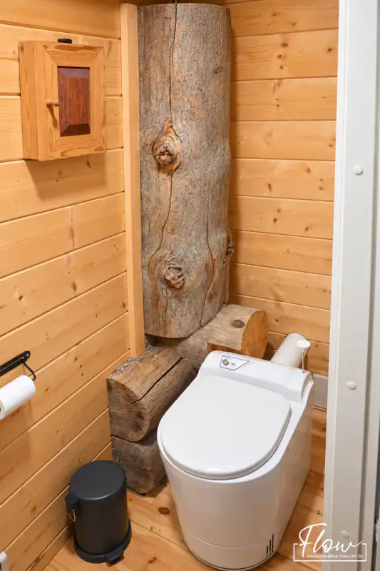 Mökki en kelohonka ~35 m² (2003) + sauna, ~65 m de rive privée sur le Keitele, 4 110 m² — Ilmolahti / Viitasaari — 18