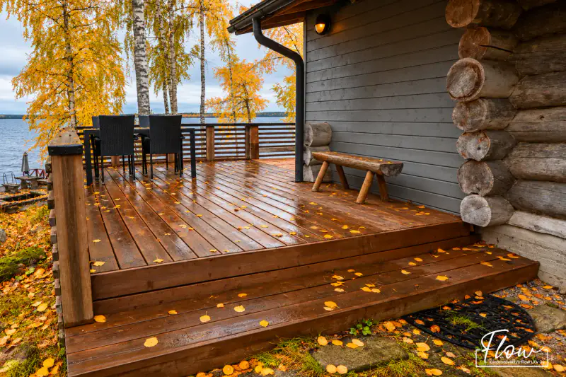 Mökki en kelohonka ~35 m² (2003) + sauna, ~65 m de rive privée sur le Keitele, 4 110 m² — Ilmolahti / Viitasaari — 6